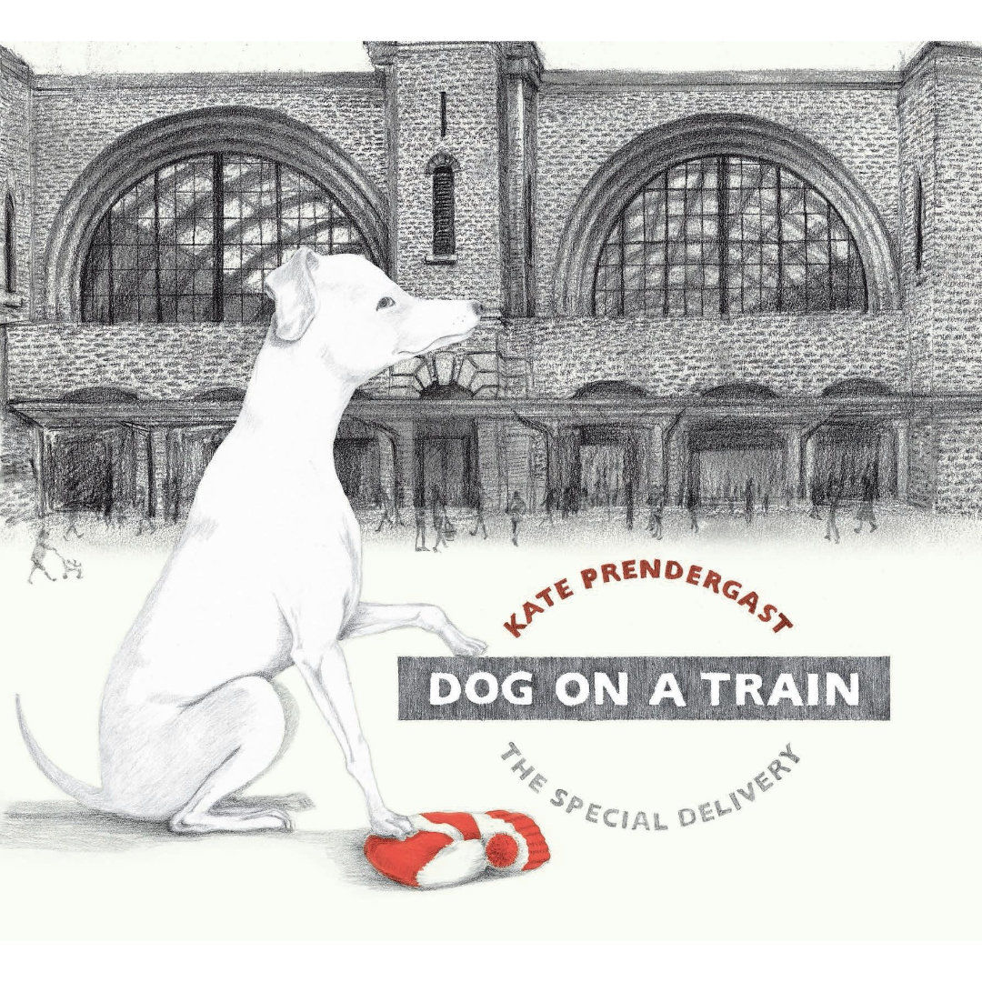 Dog on a Train
